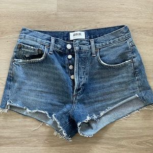 Parker agolde jean shorts lowkey color 25